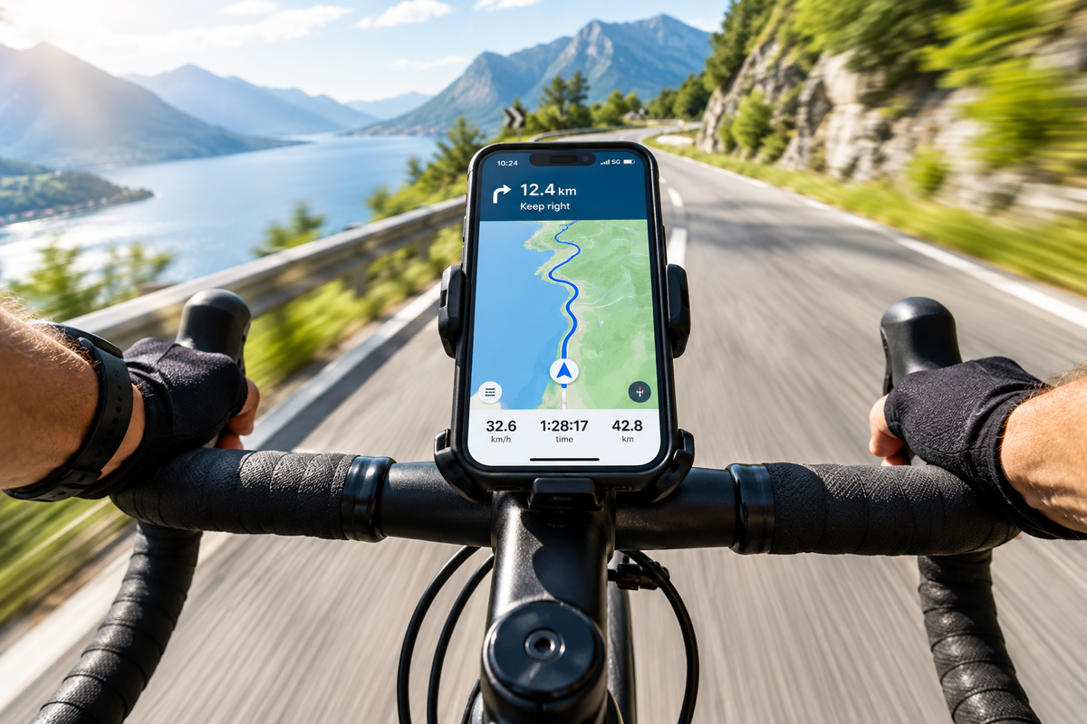 Cycling Smarter — Why a Phone Mount Is the Most Important Cycling Accessory You Don’t Have Yet